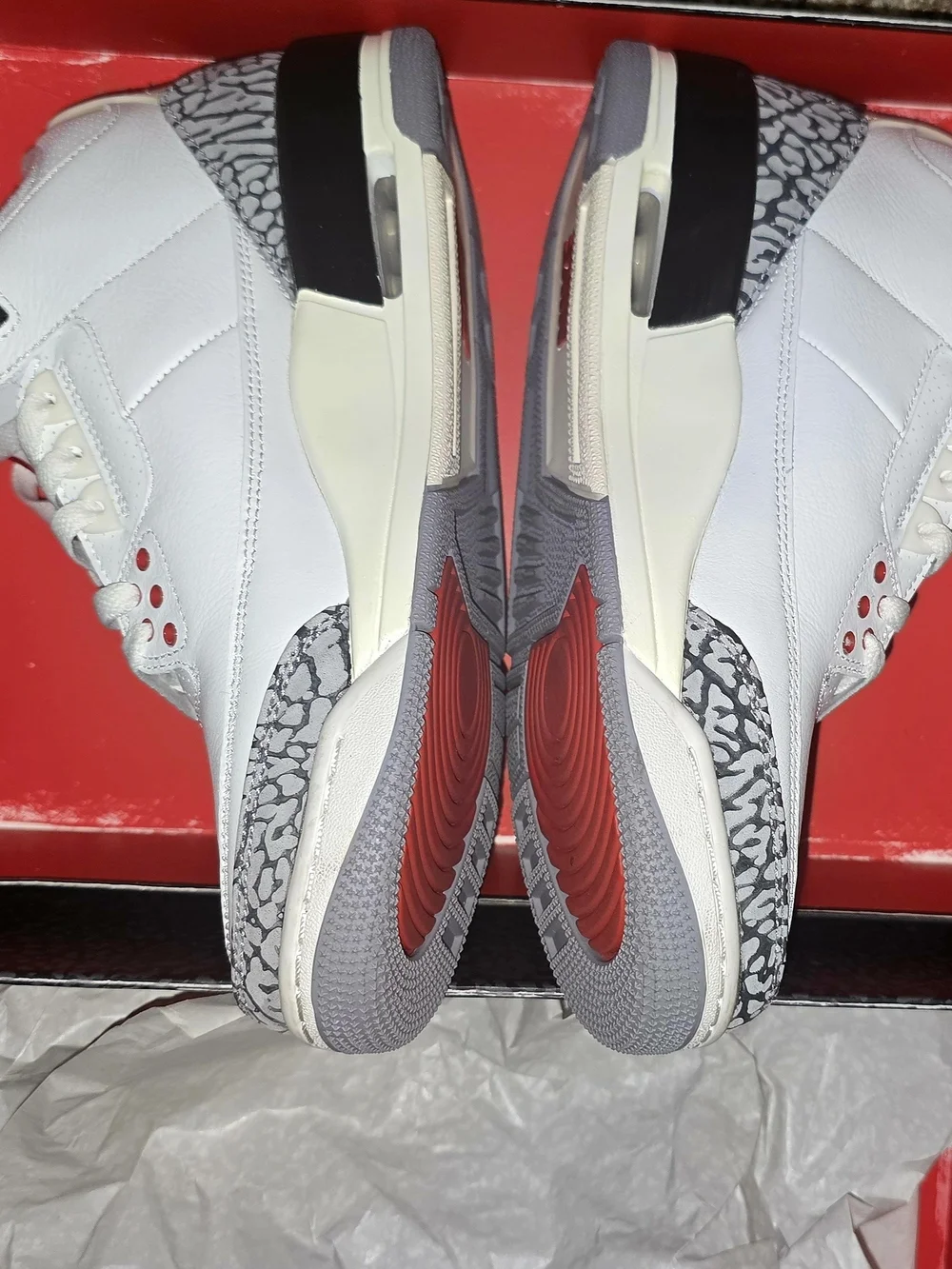 Men's Jordan 3 White Cement Reimagined